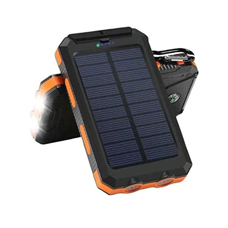 Power Bank cu panou solar 10000mAh